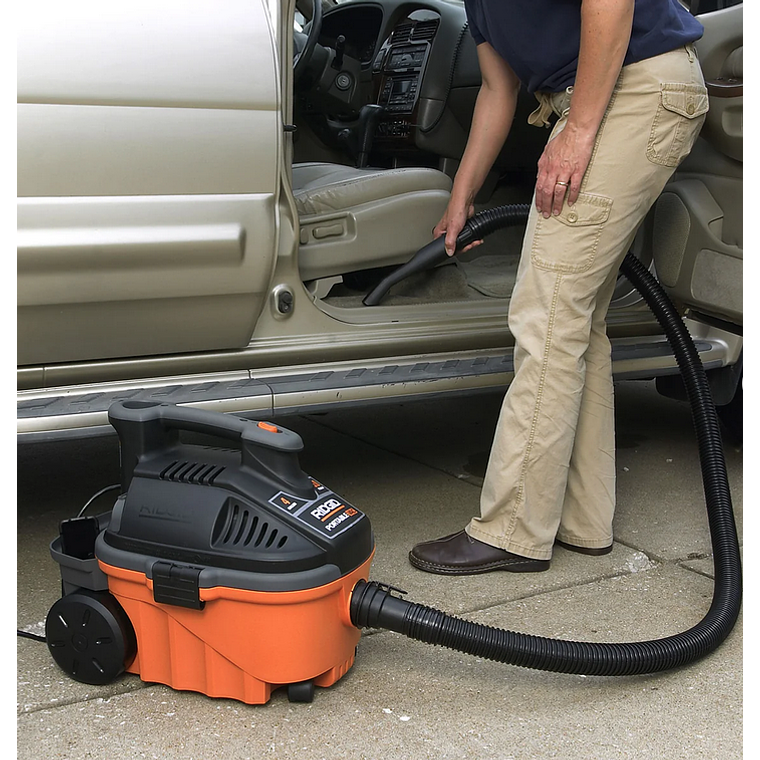 Aspiradora Industrial RIDGID 50883 WD-4075 - 15 Litros - 5 HP - Aspira Polvo, Agua y Sopla 5