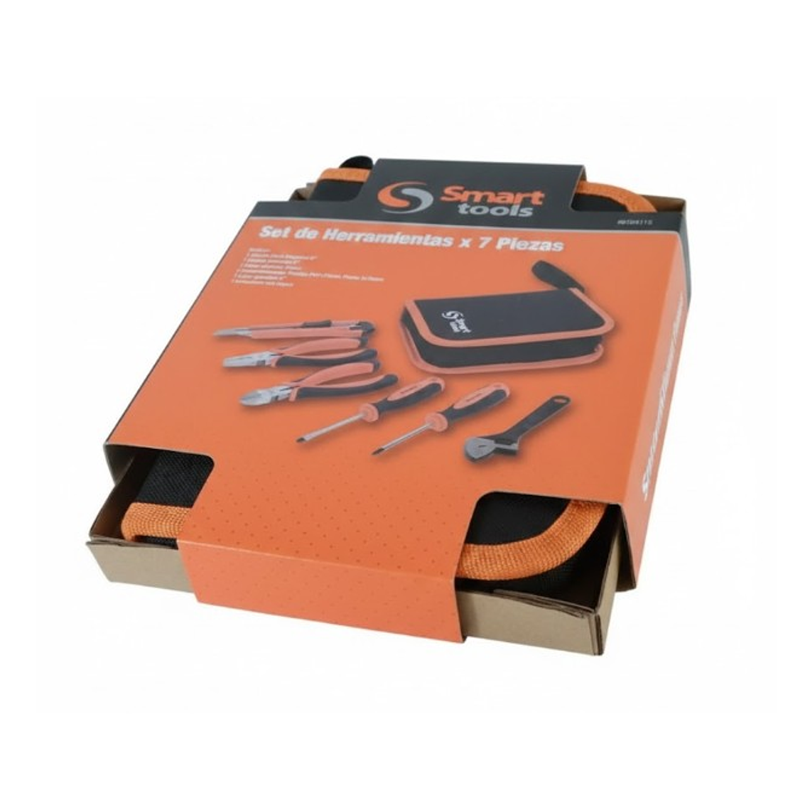 Set de Herramientas para Hogar 7 Piezas con Estuche – Smart Tools 4