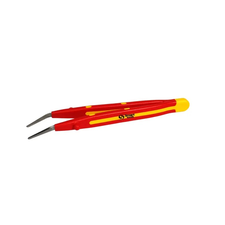 PINZA DE PUNTA CURVA LARGO 155MM VDE 1000V SMART TOOLS 1