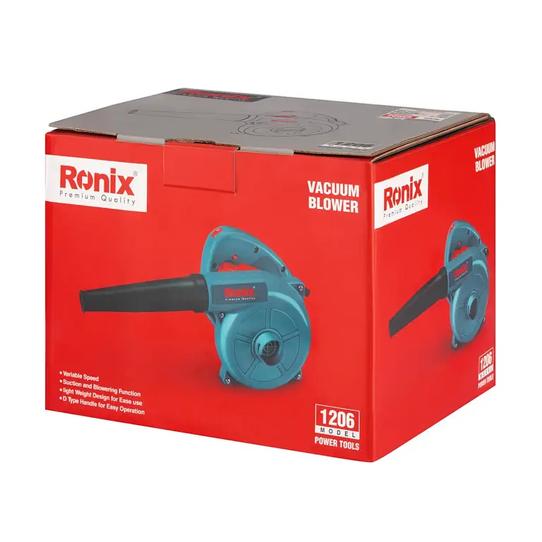 Soplador De Aire Ronix 1206 500W 13000RPM 7
