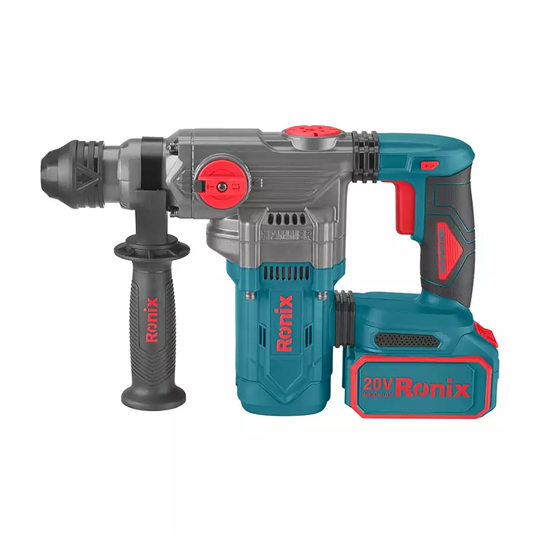 Rotomartillo Inalámbrico Ronix 8679 20V Brushless 3.5J Con Baterías y Cargador 3