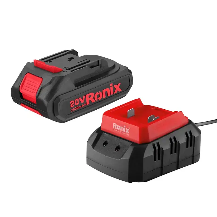 Mini Compresor Inalámbrico Ronix 8605 20V 150 PSI 9
