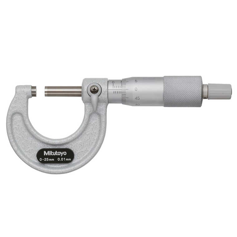 Micrómetro Exterior Mitutoyo 0-25 mm Modelo 103-137 - Medición Precisa 5