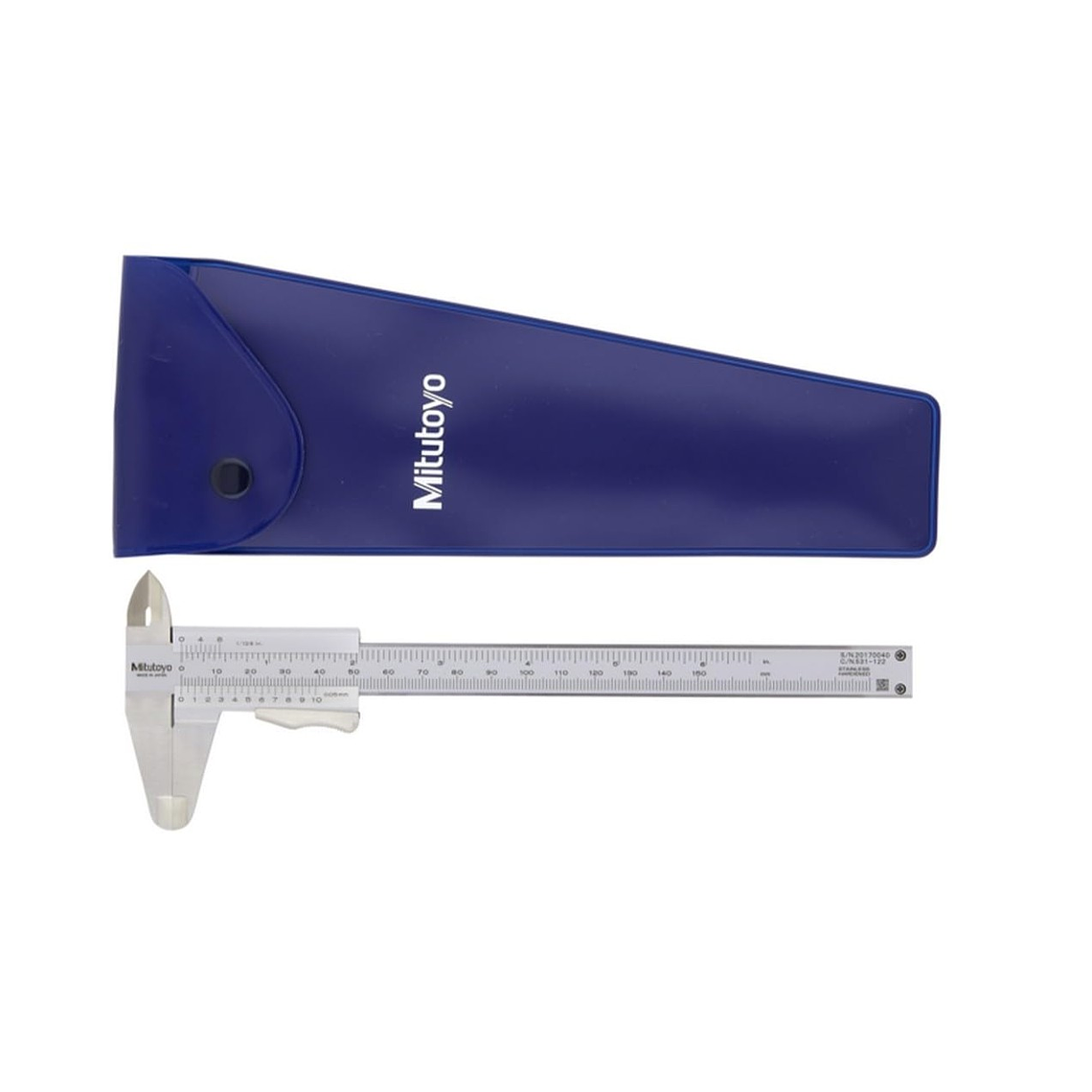 Pie de Metro Mitutoyo 531-122 – 150 mm – Vernier Mecánico 3