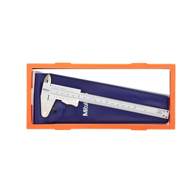 Pie de Metro Mitutoyo 531-122 – 150 mm – Vernier Mecánico 4