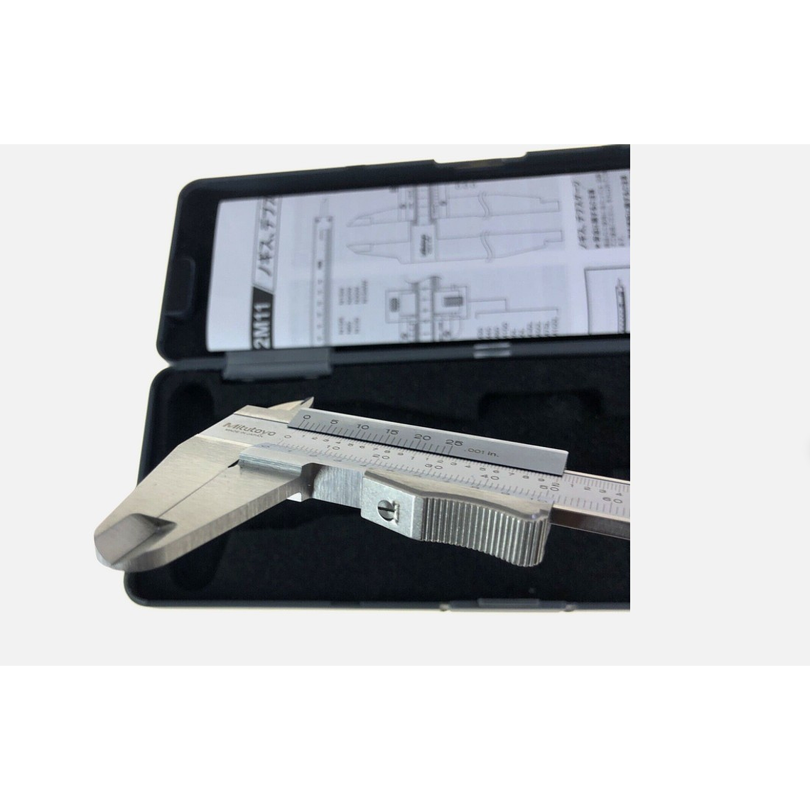 Pie de Metro 6' Mitutoyo 531-128 – 150 mm – Vernier Mecánico 4