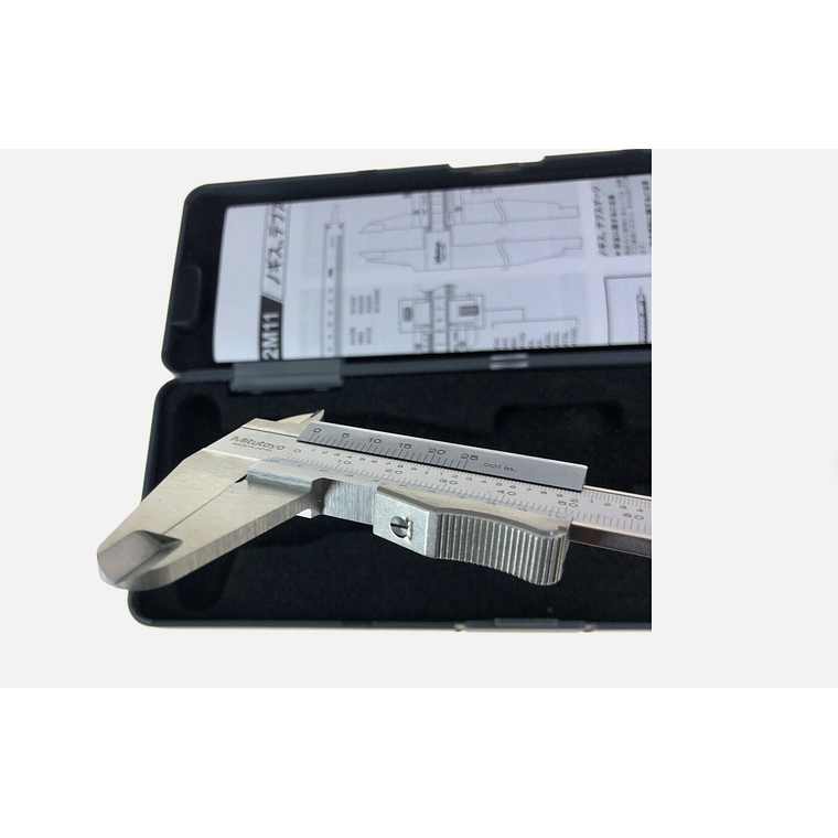 Pie de Metro 6' Mitutoyo 531-128 – 150 mm – Vernier Mecánico 4