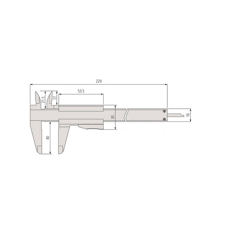 Pie de Metro 6' Mitutoyo 531-128 – 150 mm – Vernier Mecánico 2