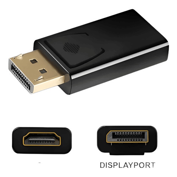 Adaptador Displayport Macho A Hdmi Hembra 3