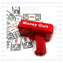 Money gun lanza billetes