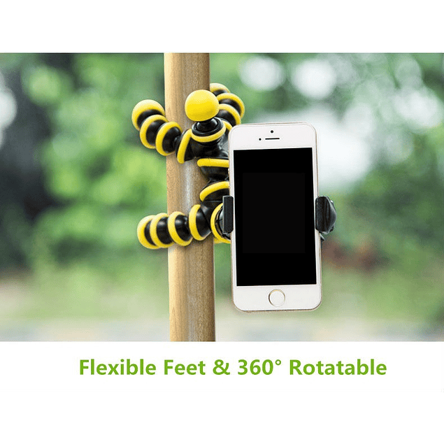 Universal portátil caballo Flexible teléfono celular Clip...