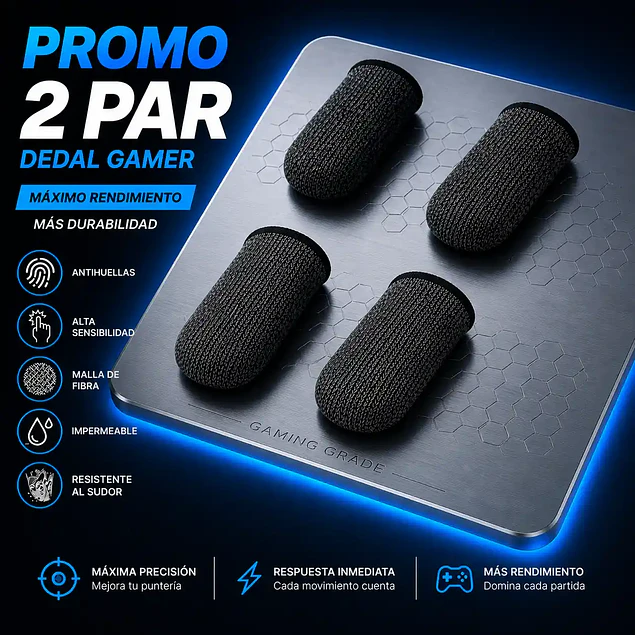 Dedales Touch Gamer para Celular x2