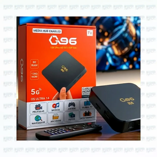 Android TV Box 4K Ultra HD