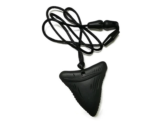 Mordedor Collar Sensorial Diente Tiburón