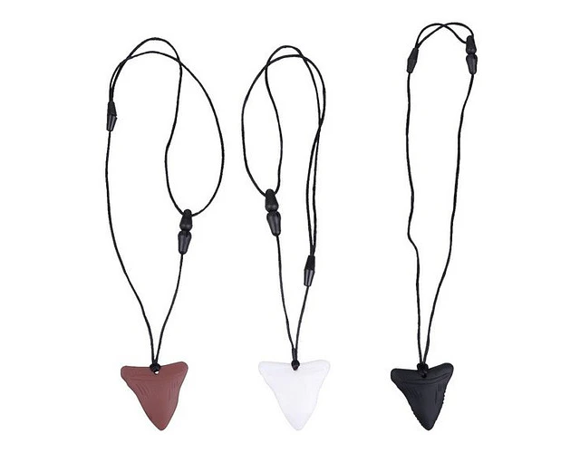 Mordedor Collar Sensorial Diente Tiburón