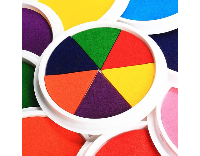 Almohadilla 6 Colores Estampar