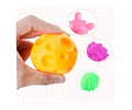 Pelota Sensoriales Texturizada Sonido 6 unidades 