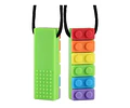 Mordedor Collar Ajustable Sensorial  Lego Textura 