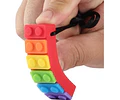 Mordedor Collar Ajustable Sensorial  Lego Textura 