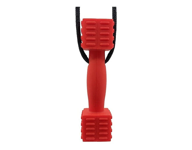 Mordedor  Collar Sensorial Mancuerna Texturizado 