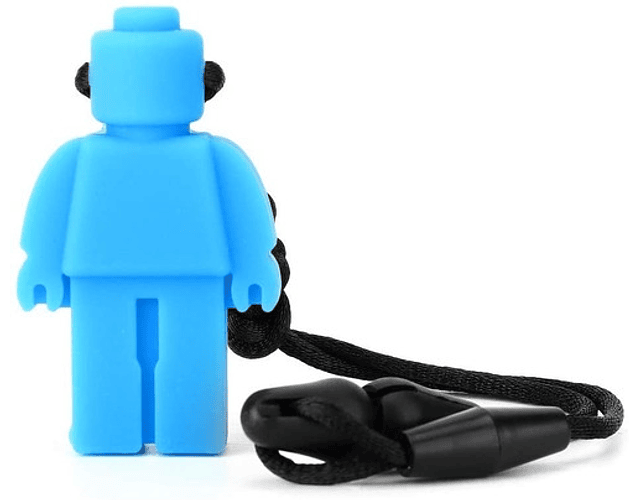Mordedor Collar Sensorial Figura De Lego