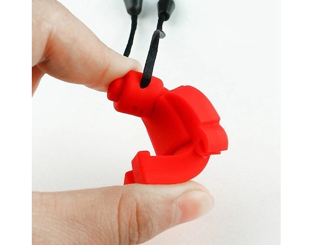 Mordedor Collar Sensorial Figura De Lego