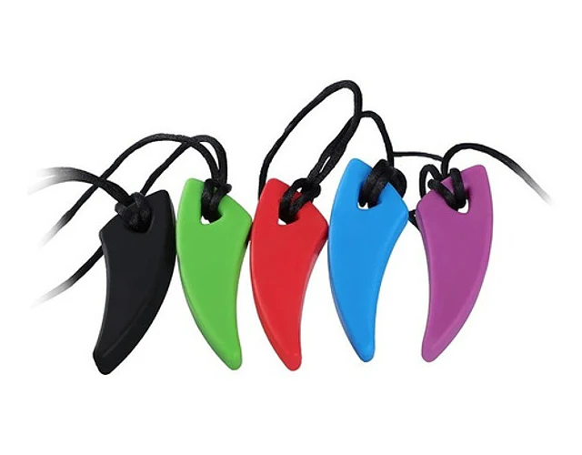 Mordedor Collar Ajustable Sensorial Diente De Sable 