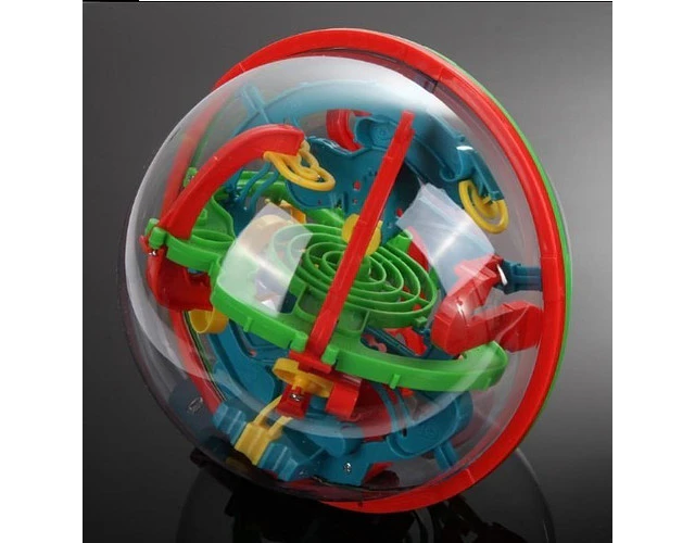 Bola Xl Laberinto Didáctica Juego De Ingenio 100 Niveles