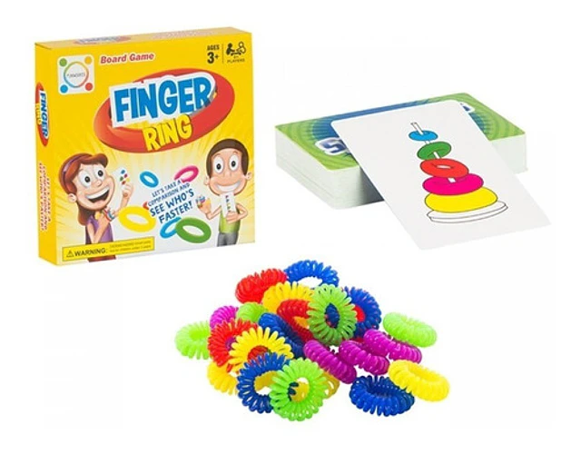  Finger Ring - Anillos De Dedos Juego De Destreza Y Rapidez