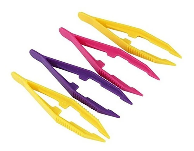 Pinzas Plásticas Para Manualidades Colores  Pack 5unidades