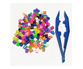 Pinzas Plásticas Para Manualidades Colores  Pack 5unidades