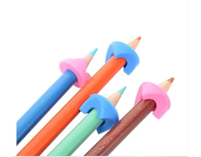 Pack Empuñaduras Corrección Postura De Lápiz Escritura X5u.