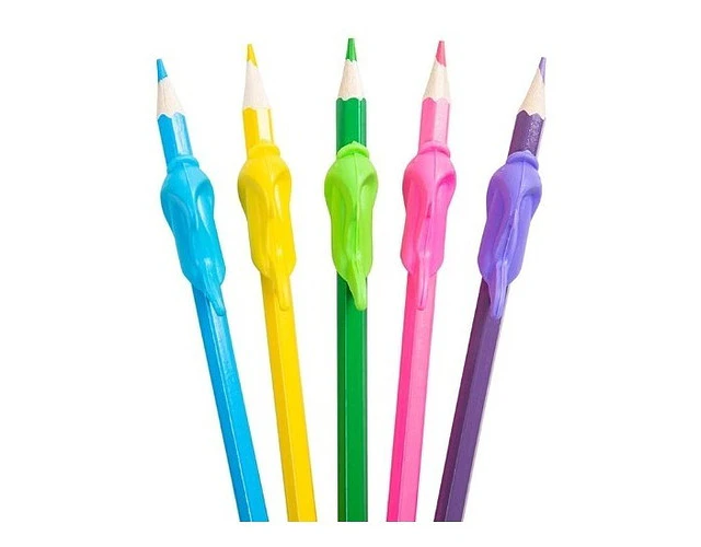 Adaptador/corrector Postura Toma De Lápiz Escritura Pack x 5u.