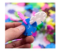 Bloques Armable Copo De Nieve Conectables 100pc.