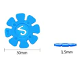 Bloques Armable Copo De Nieve Conectables 100pc.