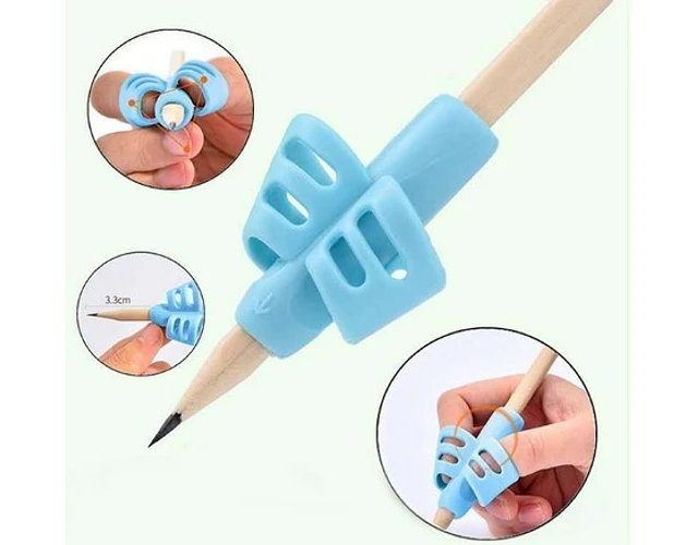 Pack Adaptador/corrector Postura Toma De Lápiz Escritura 2u.