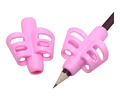 Pack Adaptador/corrector Postura Toma De Lápiz Escritura 2u.