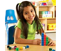 Cubos Multiencaje Conectable 100pc. Boques Matemática