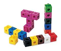 Cubos Multiencaje Conectable 100pc. Boques Matemática