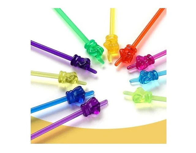 Puntero De Mano Indicador Flexible Pizarra  Pack 3un Colores