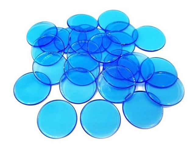 Fichas De Conteo Matemáticas Transparente 100uni. Montessori