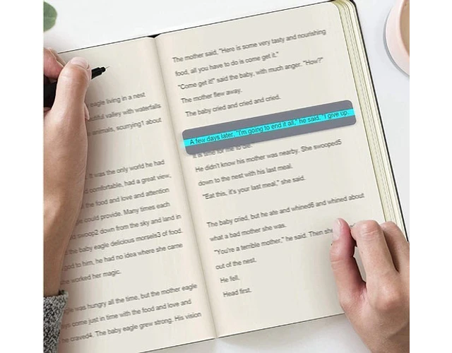 Tiras Subrayadas Para Marcadores Guías De Lectura Enseñanza 
