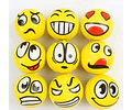Pelotas Esponjas Antiestres Diseños Surtidos Pack 6 Unidades