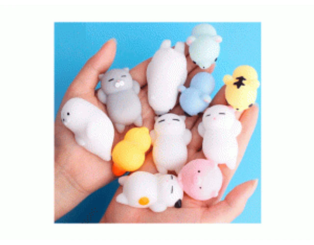  Mini Squishy Squeeze  Fidget Colección Toy Kit 5 unidades 