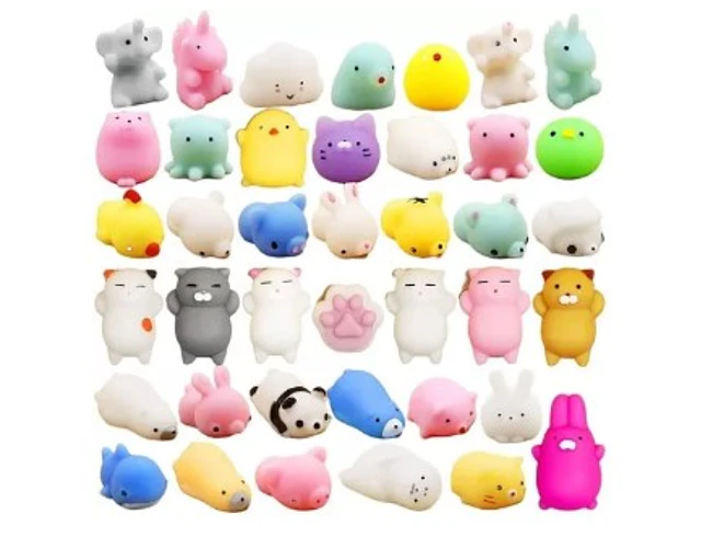  Mini Squishy Squeeze  Fidget Colección Toy Kit 5 unidades 