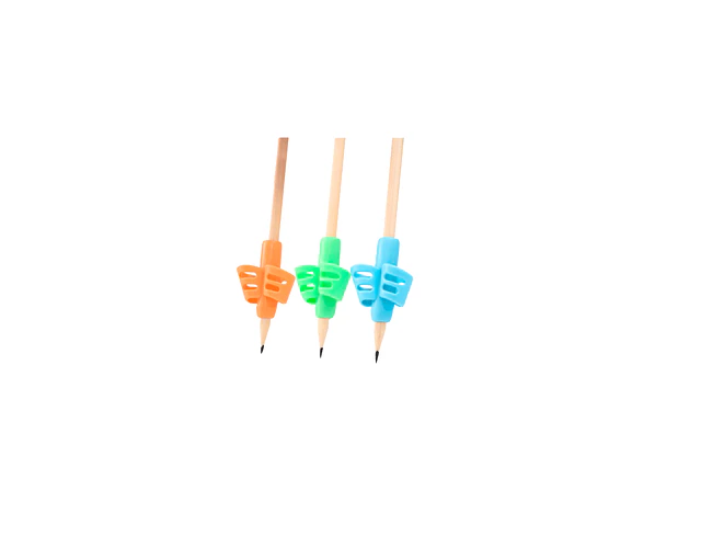 Adaptador/corrector Postura  Mariposa Toma De Lápiz Escritura Pack x 3u.