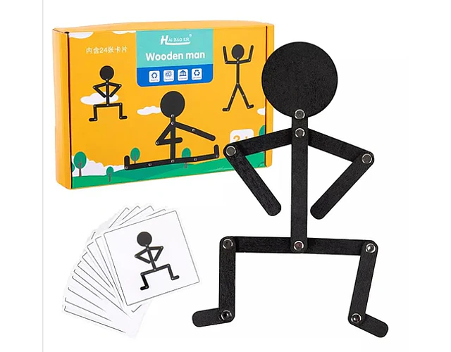 Juego De Imitación Posturas Del Hombre