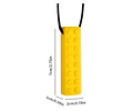 Mordedor Collar Sensorial Ajustable Lego Unicolor