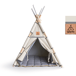 TEEPEE MASCOTAS PEQUEÑAS MODELO CLASSIC + COJÍN ACOLCHADO + BOLSO TRANSPORTE