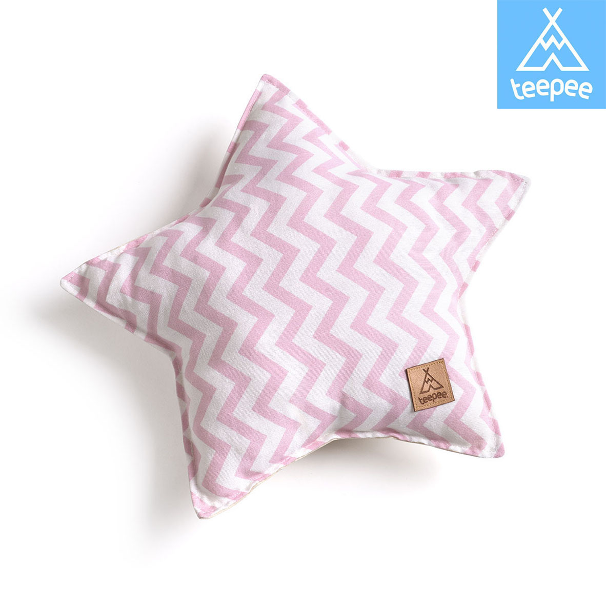 COJÍN ESTRELLA ROSE ZIG-ZAG